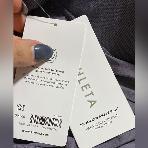 Athleta Brooklyn Ankle Pant // Dusk Violet - Picture 12 of 13